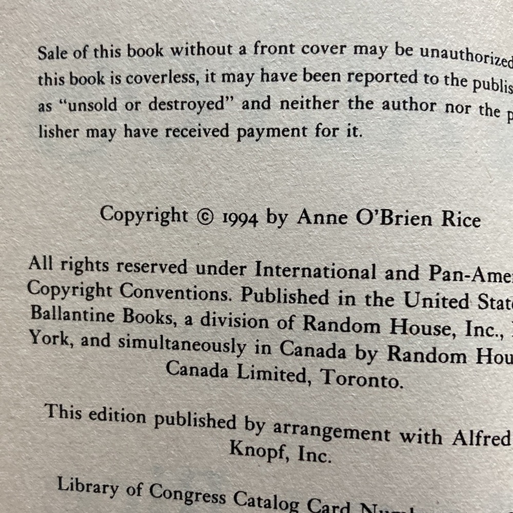 Anne Rice Taltos - Picture 9 of 14